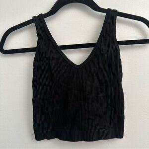 Free People black ribbed tank